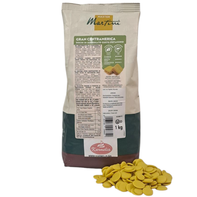 Centramerica Zeleni (pistacija) Čokoladni Dugmići 1kg