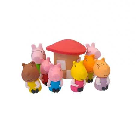 Pepa prase bajka, fondan figura