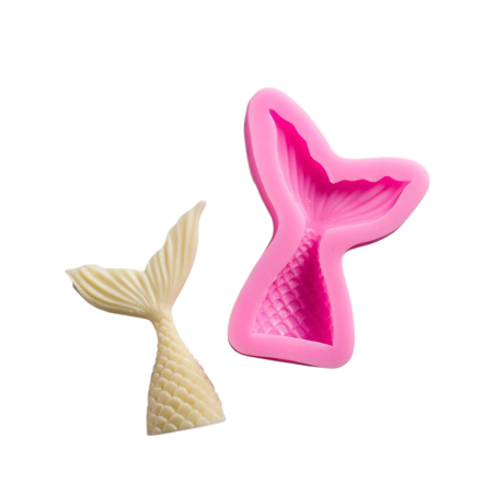 Cesil Silikonski Kalup Rep Sirene 10x7cm