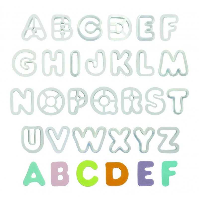 Set Sjekača za Slova 4CM 26 Komada