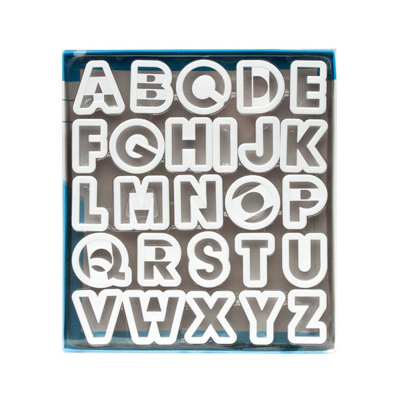 Set Sjekača za Slova 4CM 26 Komada