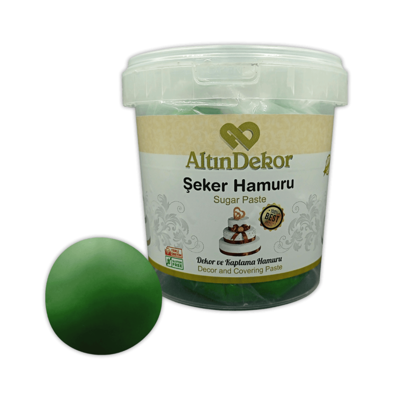 AltinDekor Fondan 1kg - Zeleni
