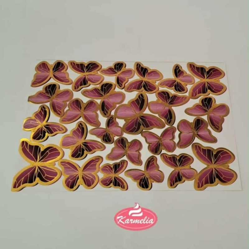 Dekorativni papirni leptirići 23/1