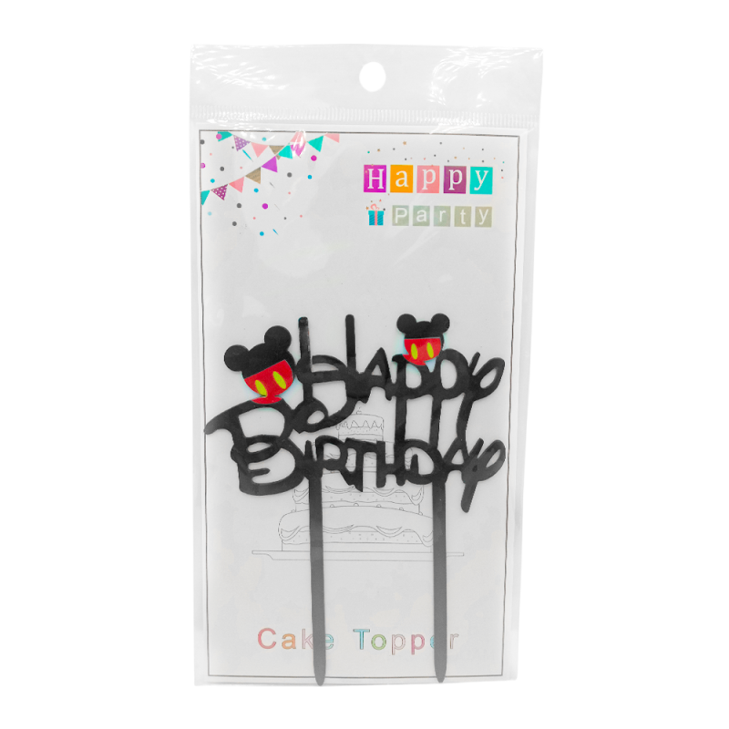 HB Topper Crni Mini Mouse