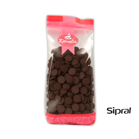 SIPRAL TAMNA SUROGAT ČOKOLADA U DISKU 1KG (SENNA FONDENTE)