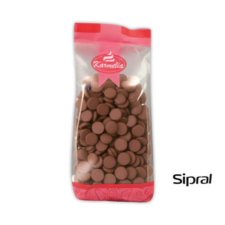 Sipral mliječna surogat čokolada u disku 1KG (Senna Late)