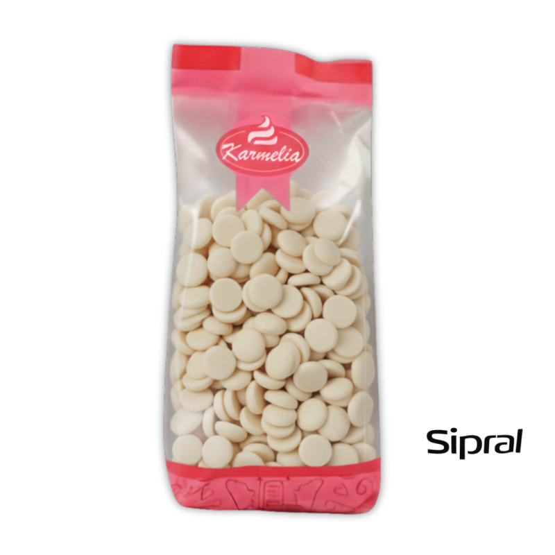 SIPRAL BIJELA SUROGAT ČOKOLADA U DISKU 1KG (Senna Bianco)