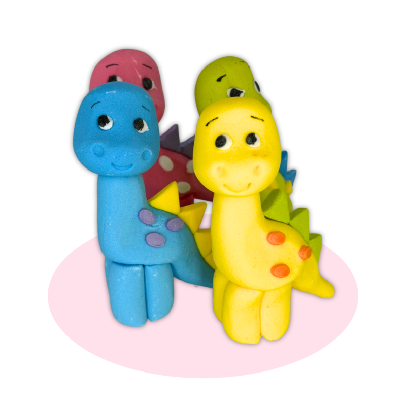 Mali Dinosaurus 4/1 Fondan figura