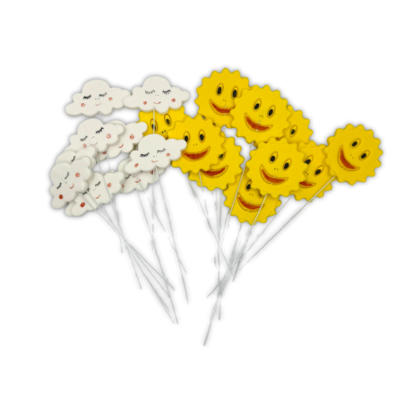 Sunce i Oblak na žici 1/1 Fondan Figure