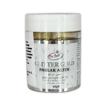 Dr. Gusto Jestiva Metalik Boja u Prahu 10g - Glitter Zlatna