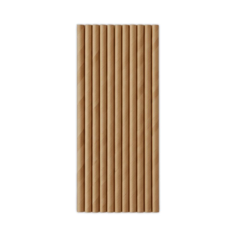 Papirna slamčica Kraft 20cm