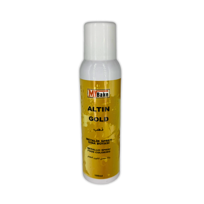 My Bake metalik sprej zlatni 150ml