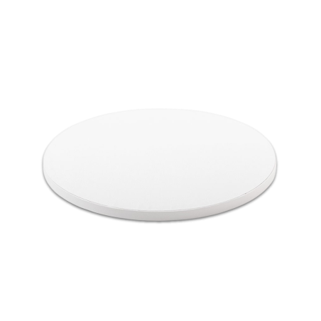 Podmetač za tortu tvrdi bijeli fi33xH1,2cm