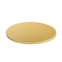 Podmetač za Tortu Tvrdi Zlatni fi 36cmxH1,2cm