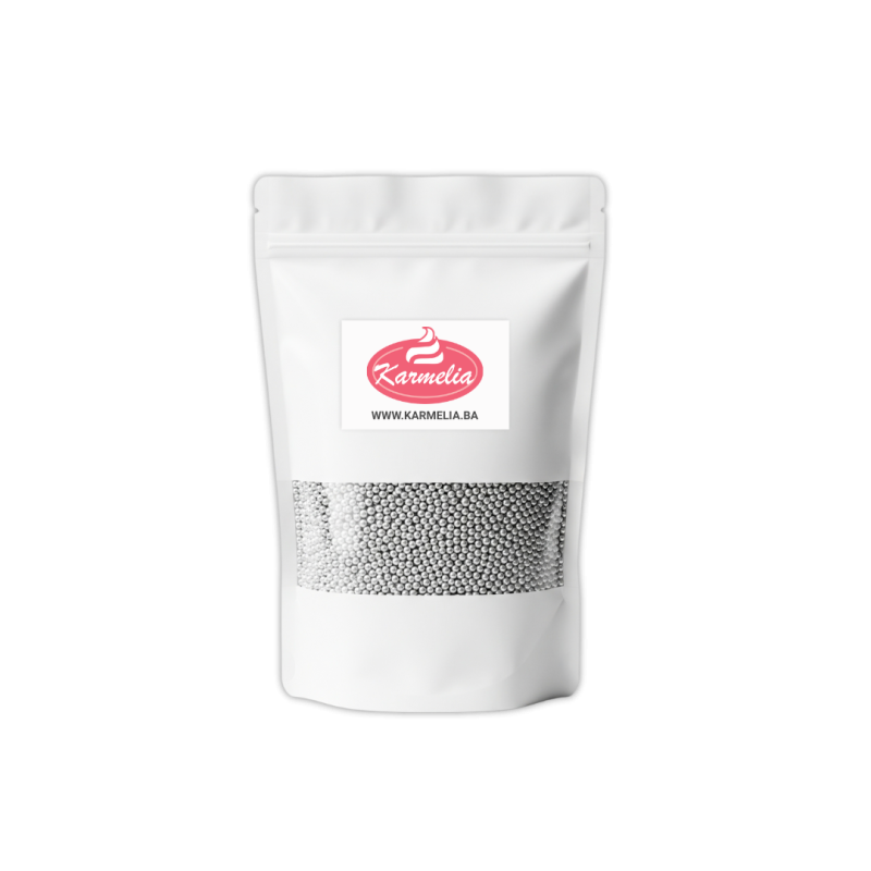 Jestive Perle Srebrene Sjajne No.0 50g