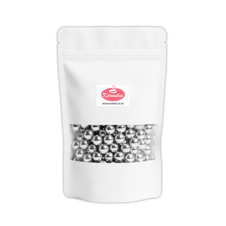 Jestive perle Srebrene sjajne No.4 1kg