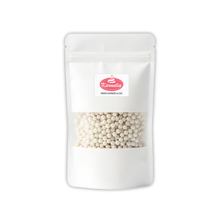 Šećerne perle biserne 4mm 100g