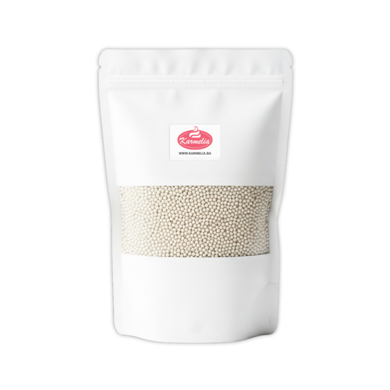 Šećerne perle biserne 2mm 1kg