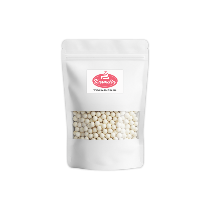 Šećerne perle biserne 8mm 50g