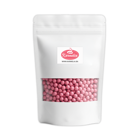 Šećerne perle roze 8mm 1kg