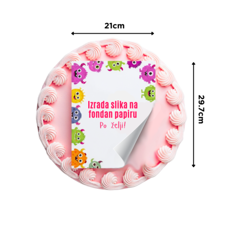 Slika Fondan Papir A4