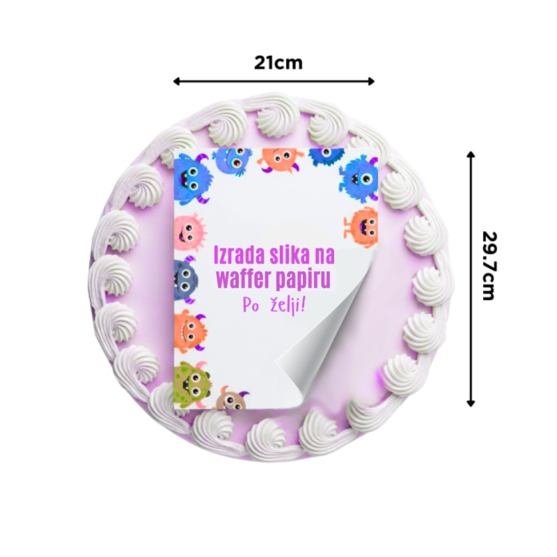Slika Waffer Papir A4