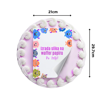 Slika Waffer Papir A4