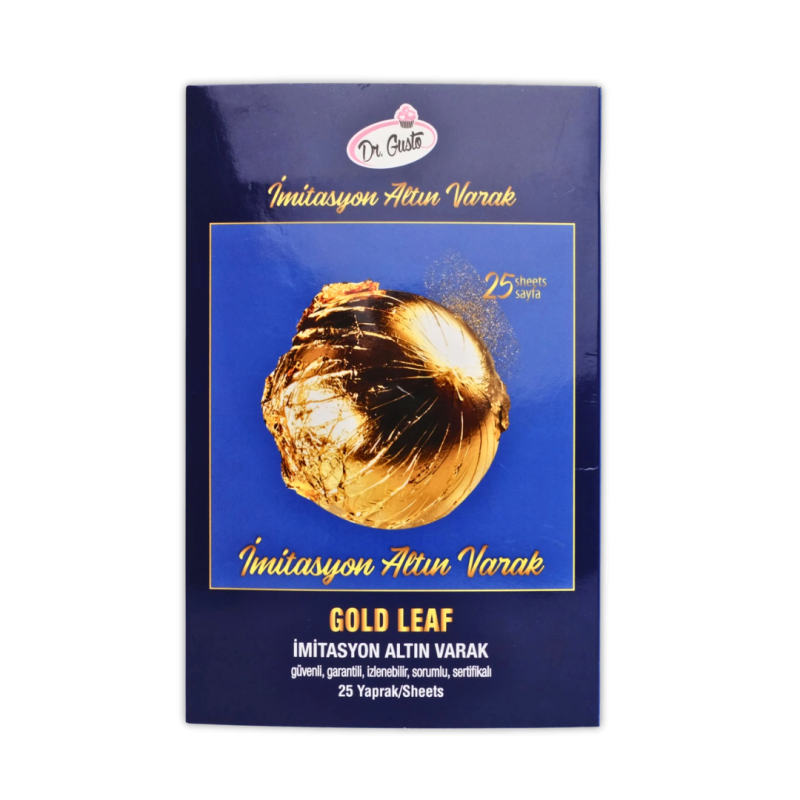 Dr.Gusto Dekorativni Zlatni Listovi 25 komada