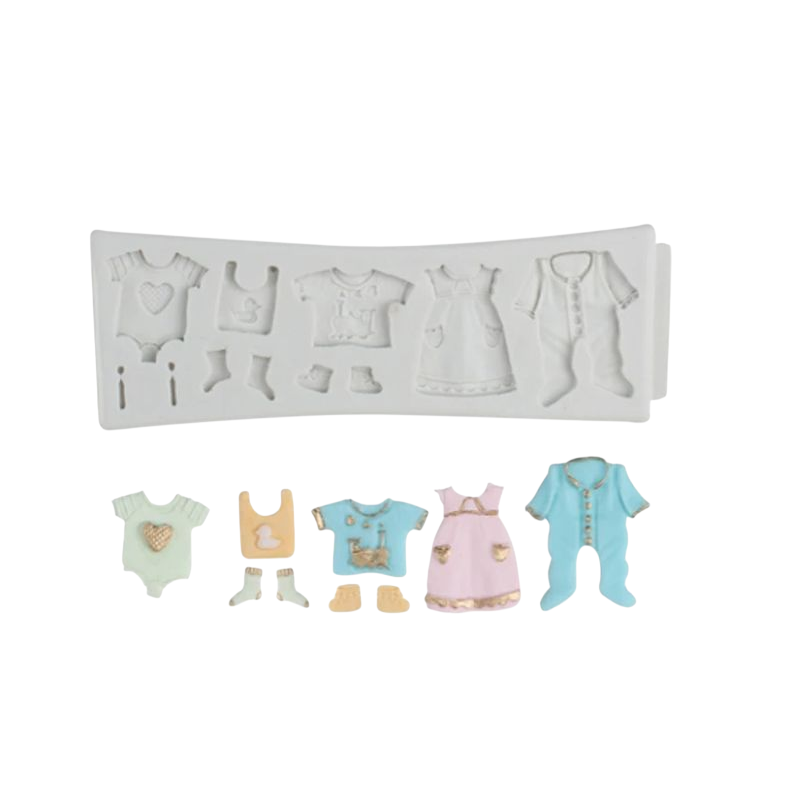 Silikonski kalup dječija odjeća BT955