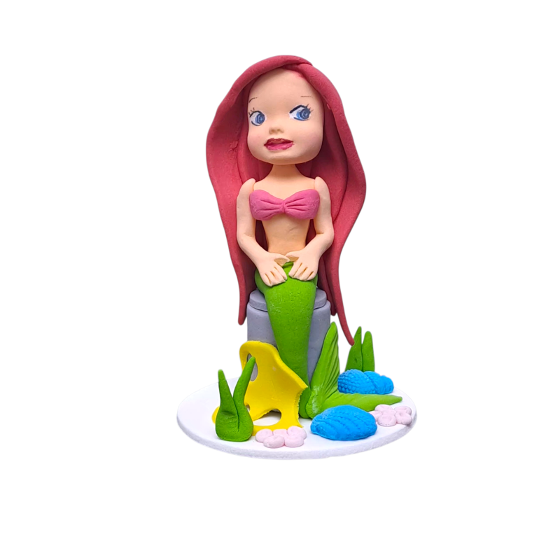 Morska sirena 1/1 fondan figura