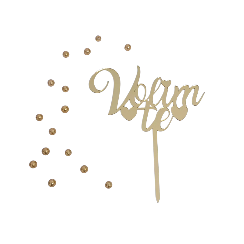 BH Topper Volim te-zlatni