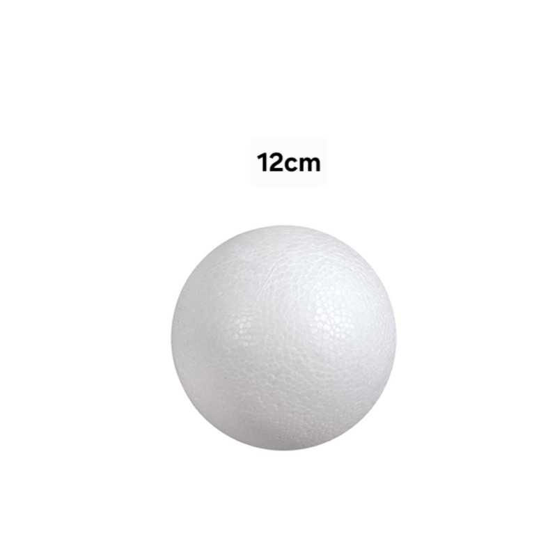 Stiropor kugla 12 cm