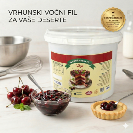 Slastičarski Fil Višnja 2,5kg