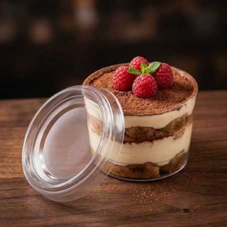 PVC čaša Bodega + Poklopac 180 cc 15/1