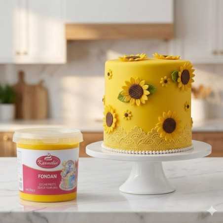 Karmelia Fondan 1 kg Žuti