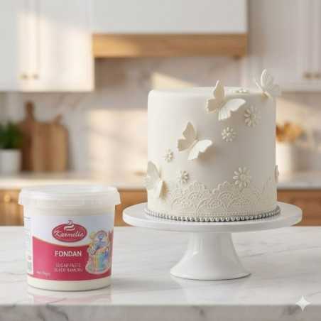 Karmelia Fondan 1 kg Bijeli