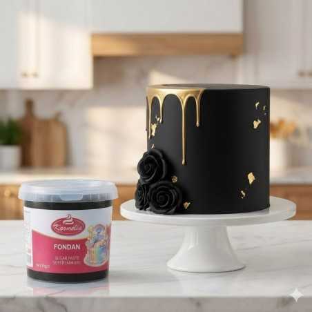 Karmelia Fondan 1 kg Crni