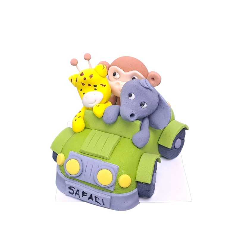Safari džip 1/1 Fondan figura