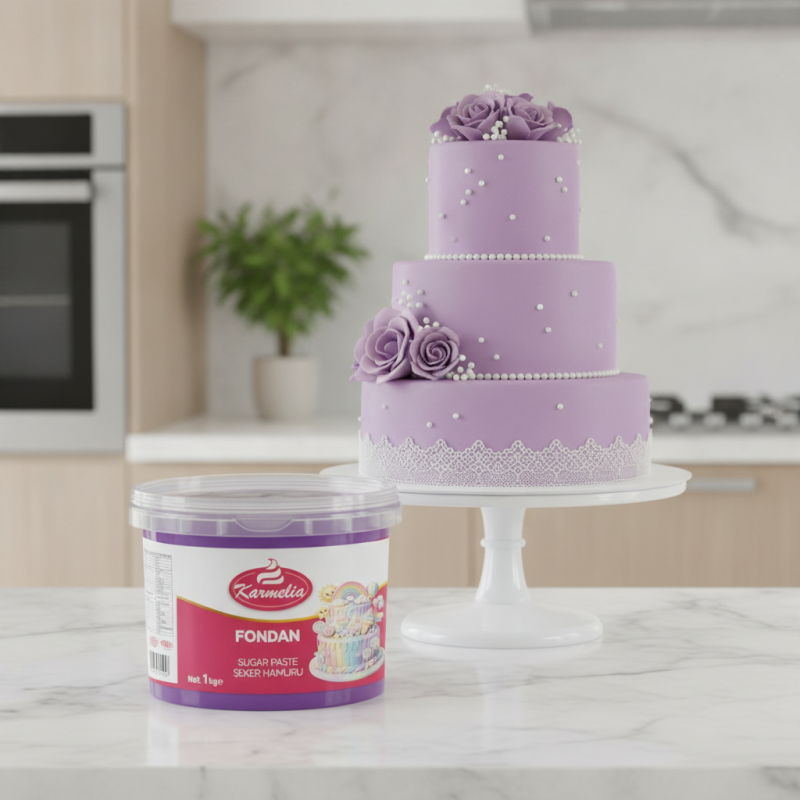 Karmelia Fondan 1 kg Ljubičasti