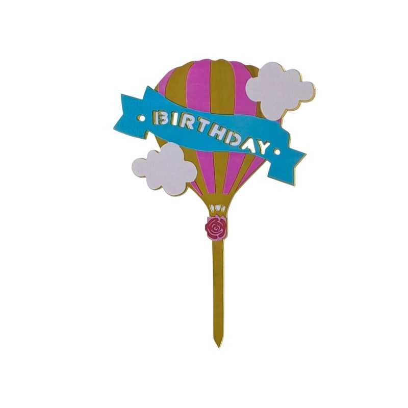 Topper Balon Birthday