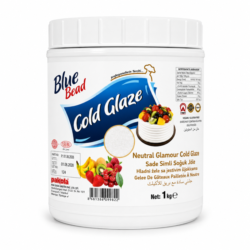 Blue Bead Glamour Hladna glazura Neutralna 1kg