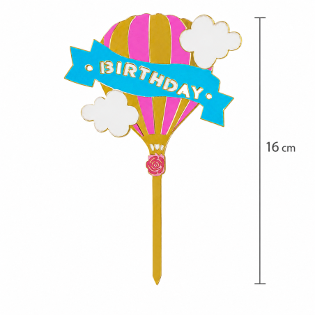 Topper Balon Birthday