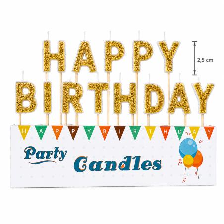 Rođendanska svijeća Happy Birthday