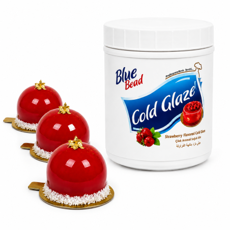 Blue Bead Hladna glazura Jagoda 1kg