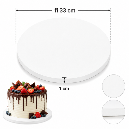 Lux podmetač bijeli fi 33cm