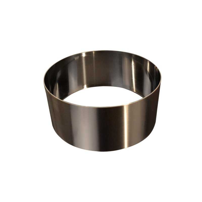 Okrugli inox kalup 32cmxH7cm Karadag Metal