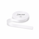 Saten traka 1 cm bijela