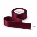 Saten traka 2,5 cm bordo