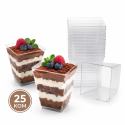 Prizma čaše za desert Velike 200 ml 25/1