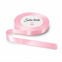Saten traka 1 cm roza